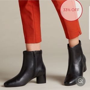 Clark's unstructured ankle boots